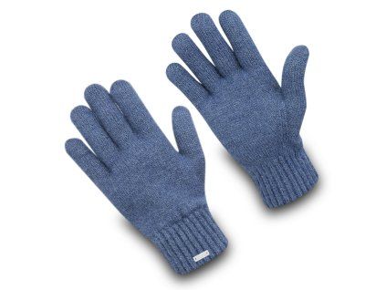 Modré vlněné rukavice Subzero